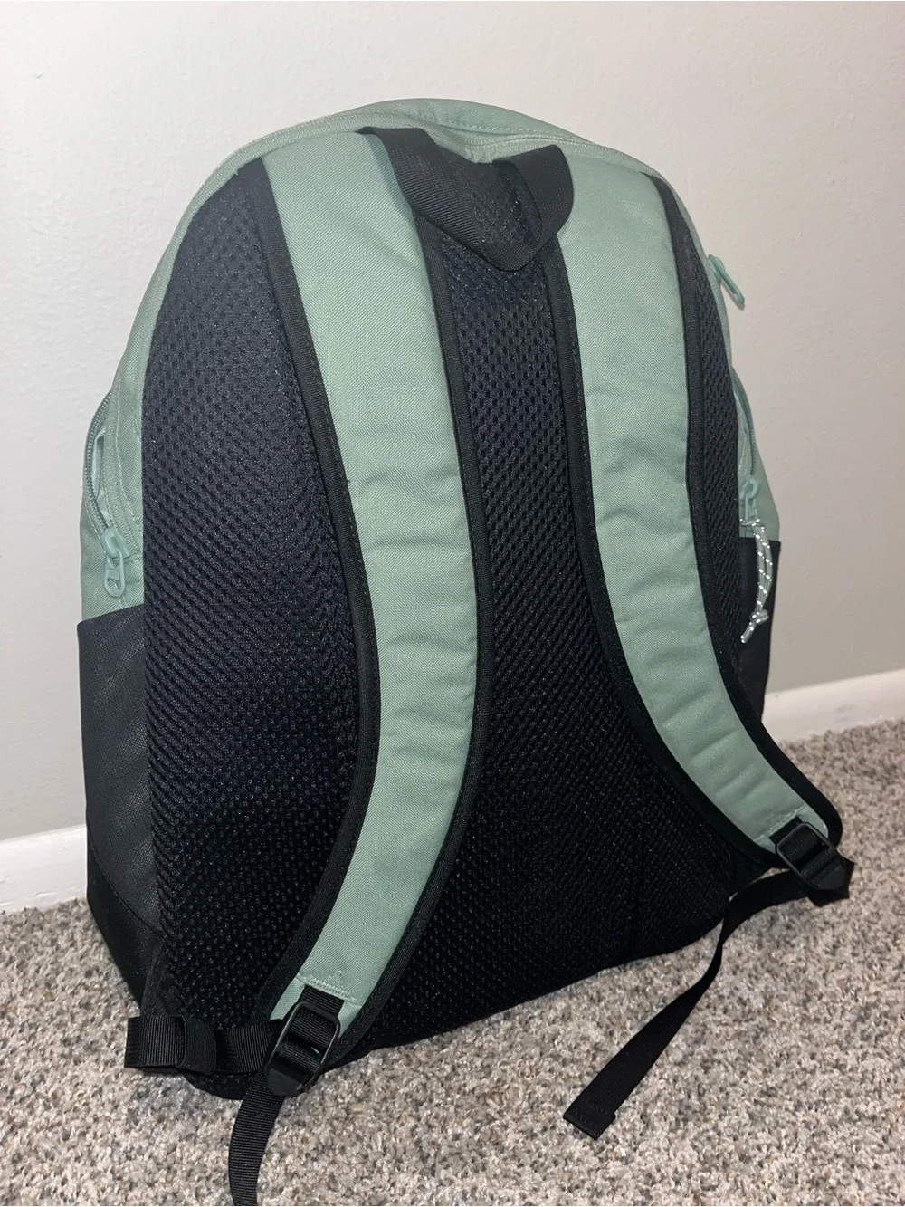 Timberland Sage Green and Black Logo Daypack - Picture 3 of 5